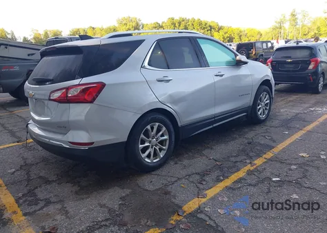 2018 Chevrolet Equinox Lt из США, поврежденный, VIN 2GNAXSEV5J6246266